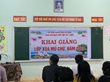 Khai giảng lớp xoá mù chữ năm 2023 tại làng Pan xã Dun