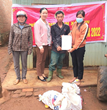 Hội nông dân xã Dun bàn giao 3 đàn dê thoát nghèo năm 2022