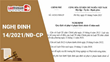 TỪ NGÀY 20 THÁNG 4 NĂM 2021, NGHỊ ĐỊNH QUY ĐỊNH XỬ PHẠT VI PHẠM HÀN...