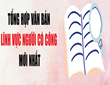 Tổng hợp văn bản lĩnh vực người có công mới nhất 2024
