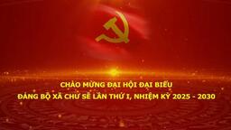 ​ Chào mừng Đại hội đại biểu Đảng bộ xã Chư Sê lần thứ I, nhiệm kỳ 2025 - 2030. Đại hội là sự kiện chính trị trọng đại, thể hiện tinh thần đoàn kết, trí tuệ của Đảng bộ và Nhân dân các dân tộc trên địa bàn xã.