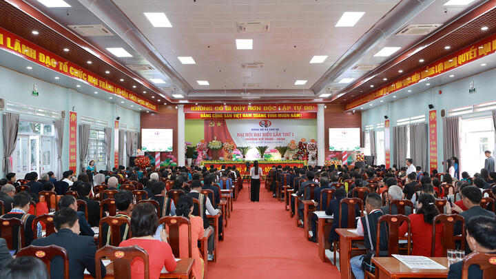 Hình ảnh Đại hội Đại biểu Đảng bộ xã Chư Sê lần thứ I, nhiệm kỳ 2025 – 2030